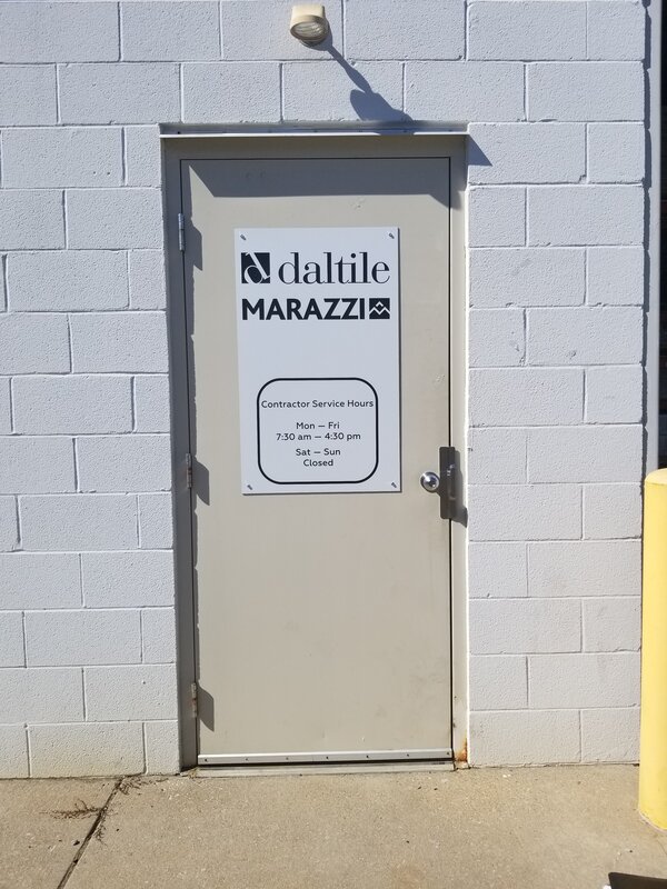 Daltile Marazzi Door Graphics In Louisville - Louisville Custom Signs