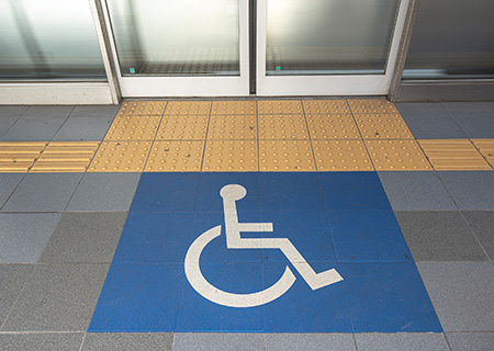 Custom Floor Graphics for Disables