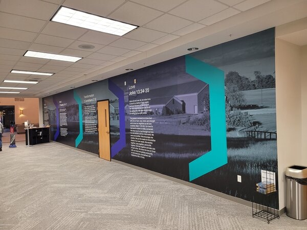 Custom Wall Graphics Made by Louisville Custom Signs in Louisville, KY